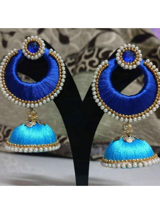 Peacock Blue Earrings0012