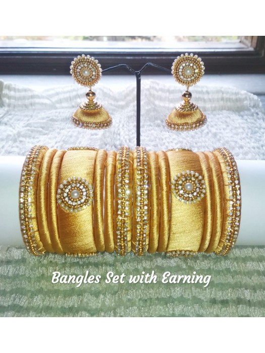 Golden Yellow Bangles007