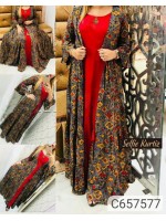 Kurti with jacket 19