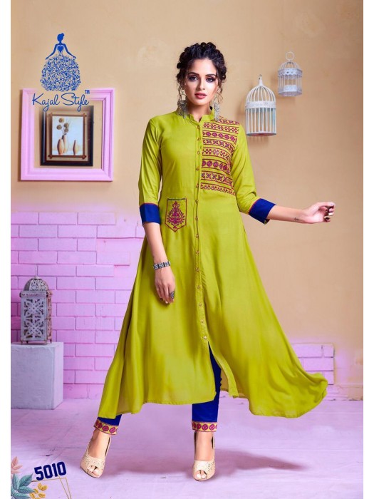 kajal kurti with pant 17